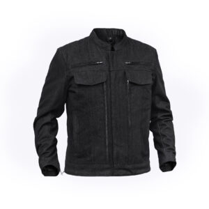 BSM1105 Men's Rough Rub-Off Raw Finish Denim Jacket