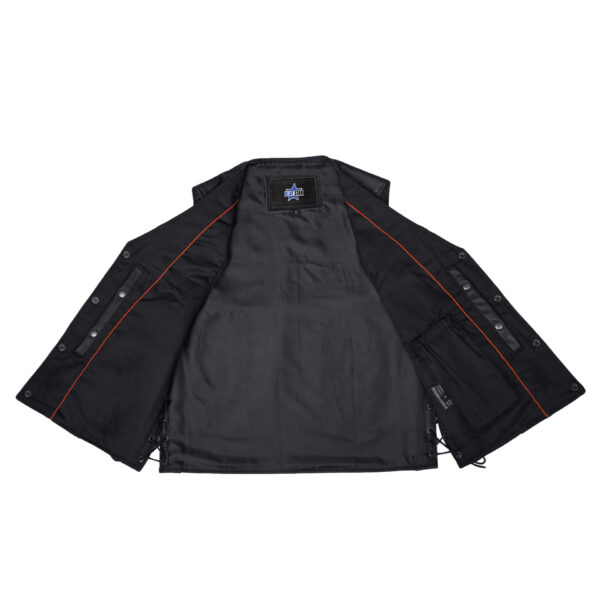 BSM1507 Men's Single Back Panel Concealed Carry Vest - Image 4