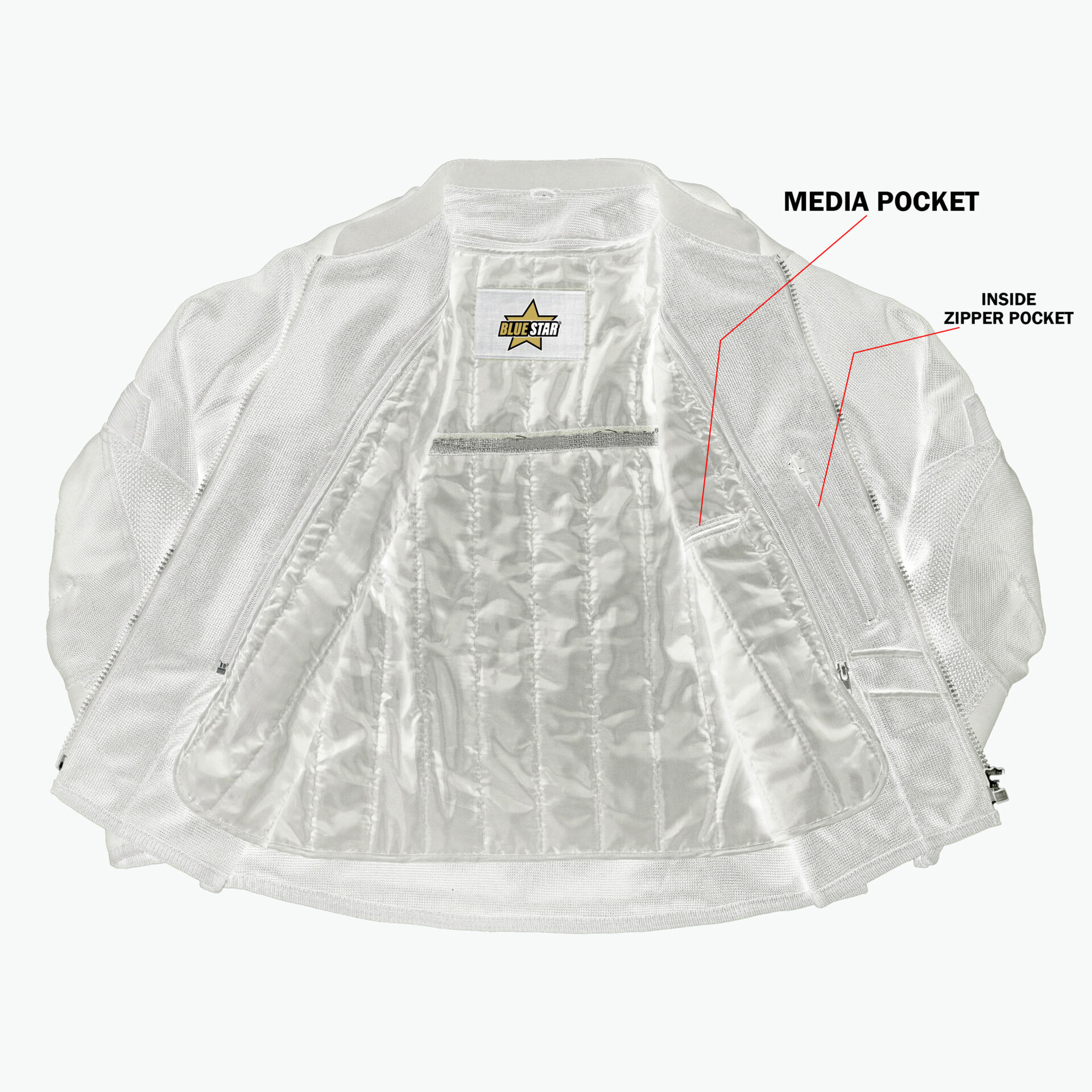 BSM2103 Women's Sporty Mesh Jacket - Image 4