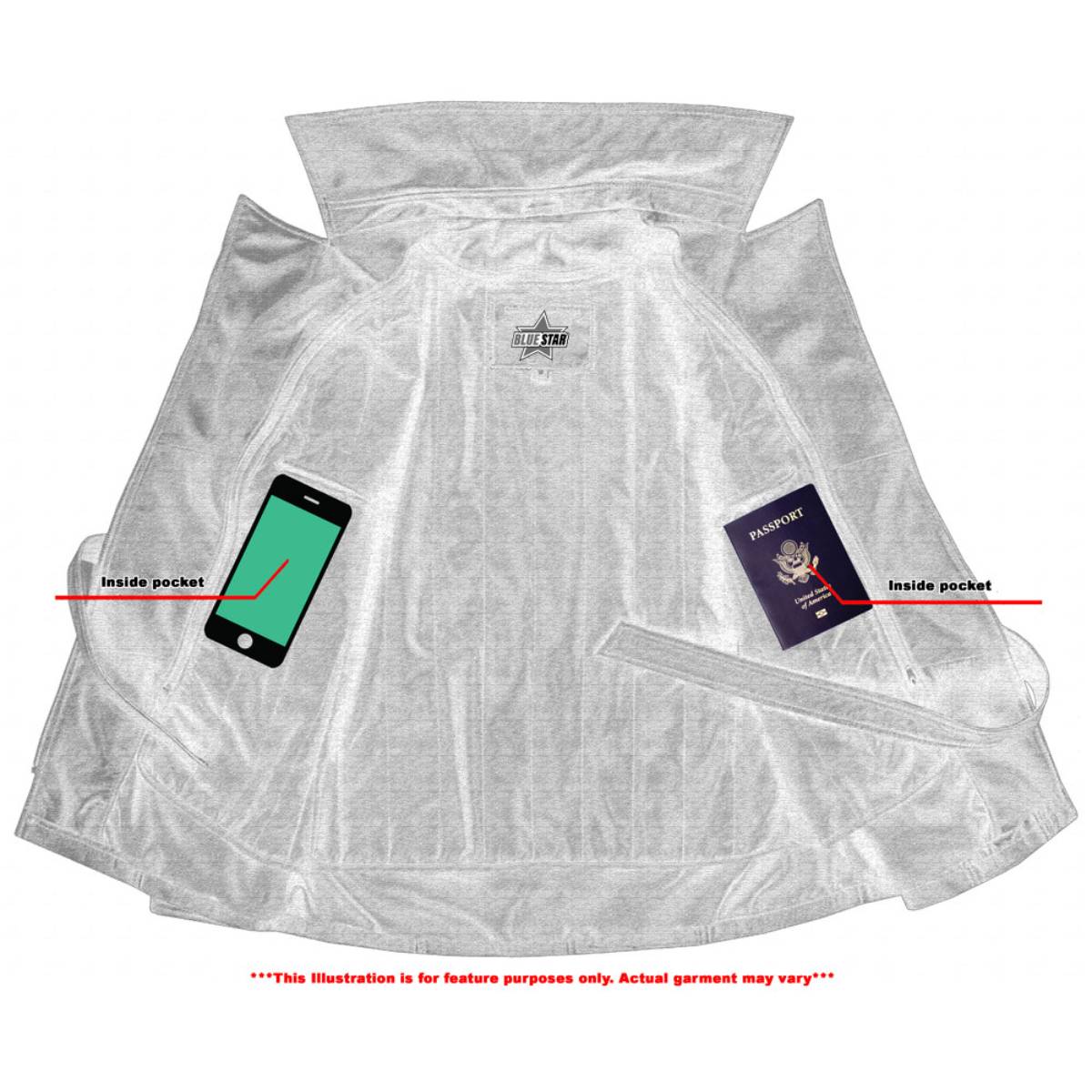 BSM1161 Elan Women’s Leather Jacket Black - Image 6