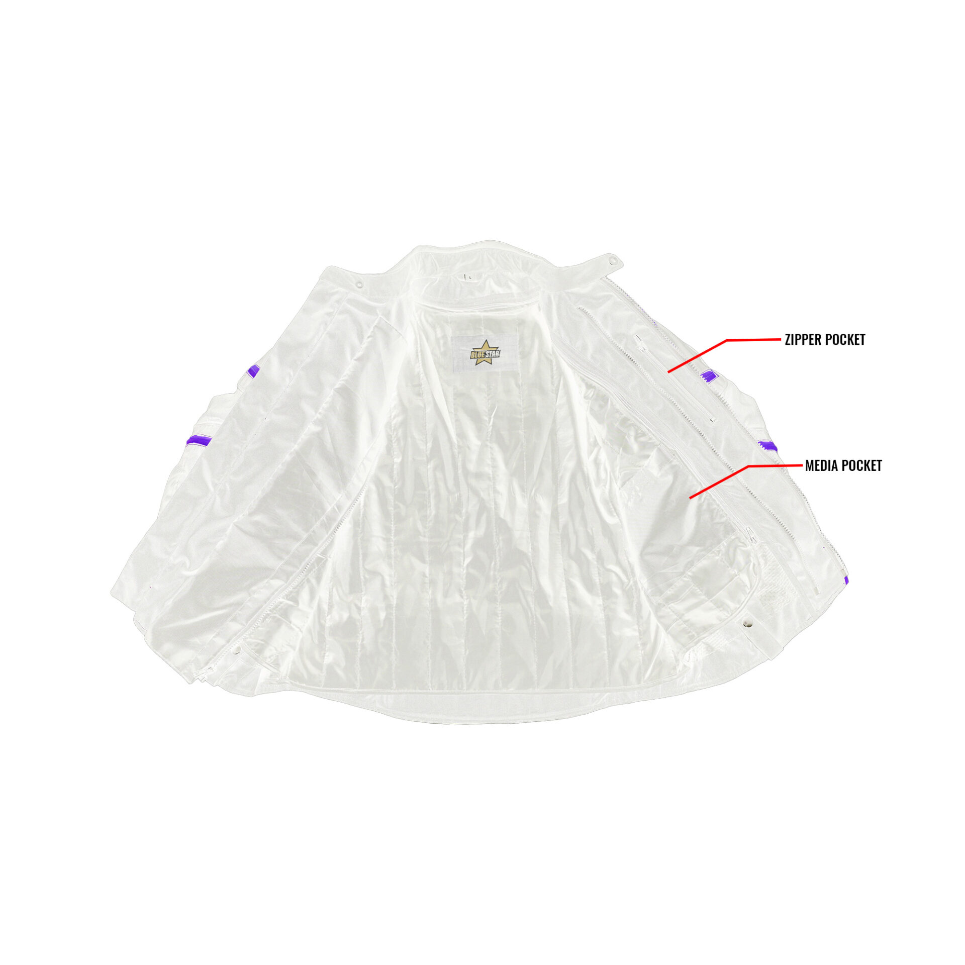 BSM4617 IronDrift Men’s Textile Motorcycle Jacket - Image 6