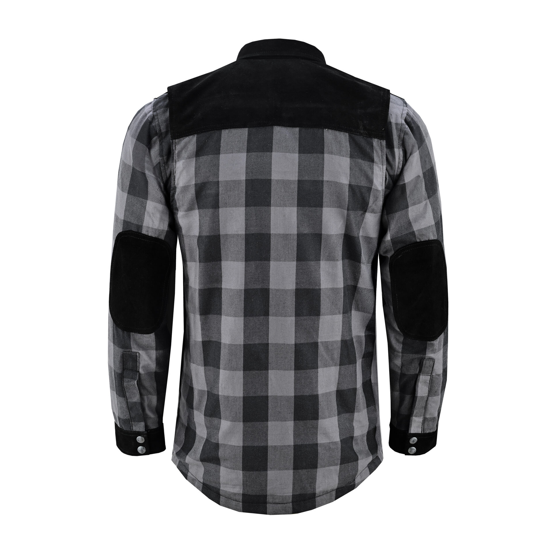 BSM4622 Grindstone Grey Men’s Flannel Shirt - Image 4
