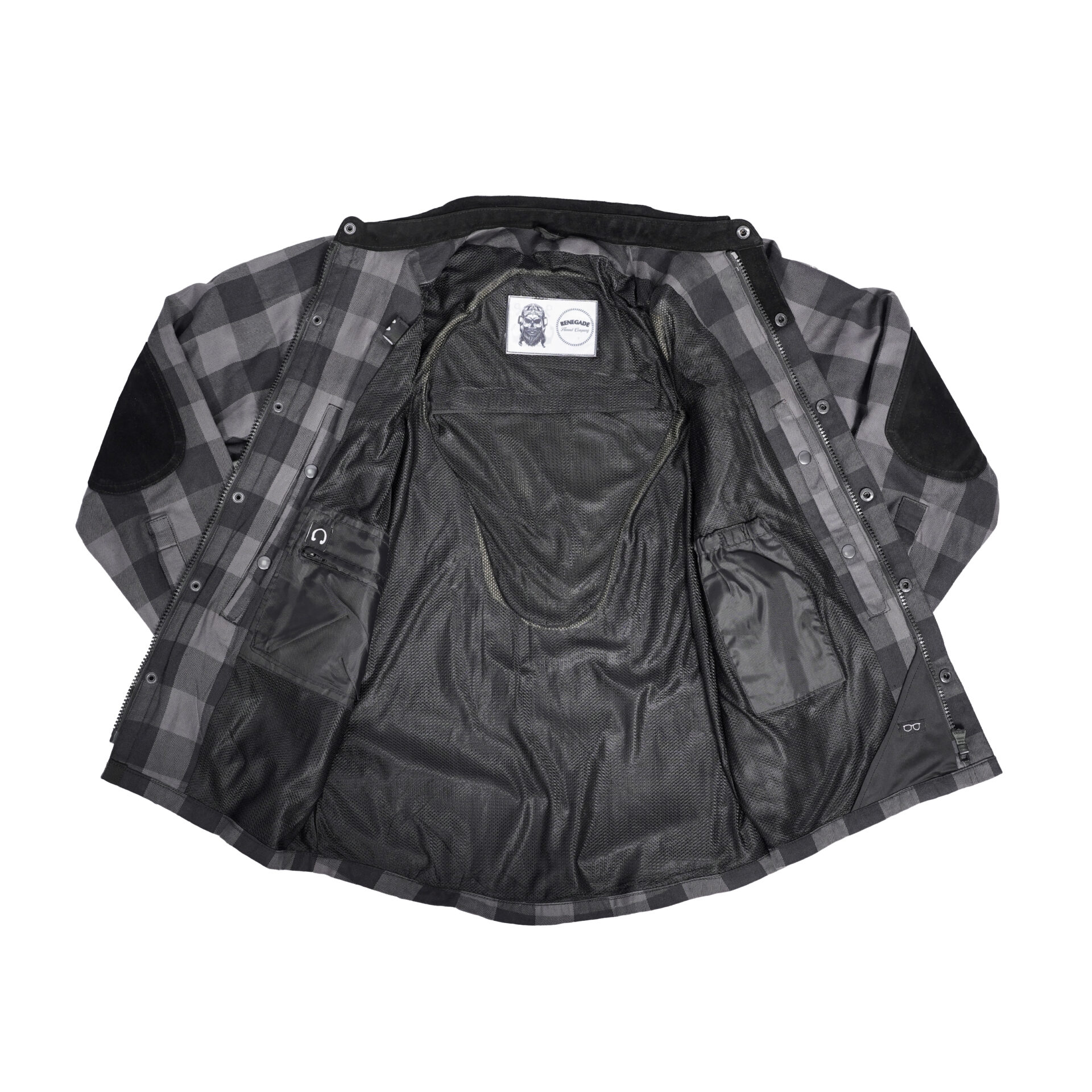 BSM4622 Grindstone Grey Men’s Flannel Shirt - Image 5