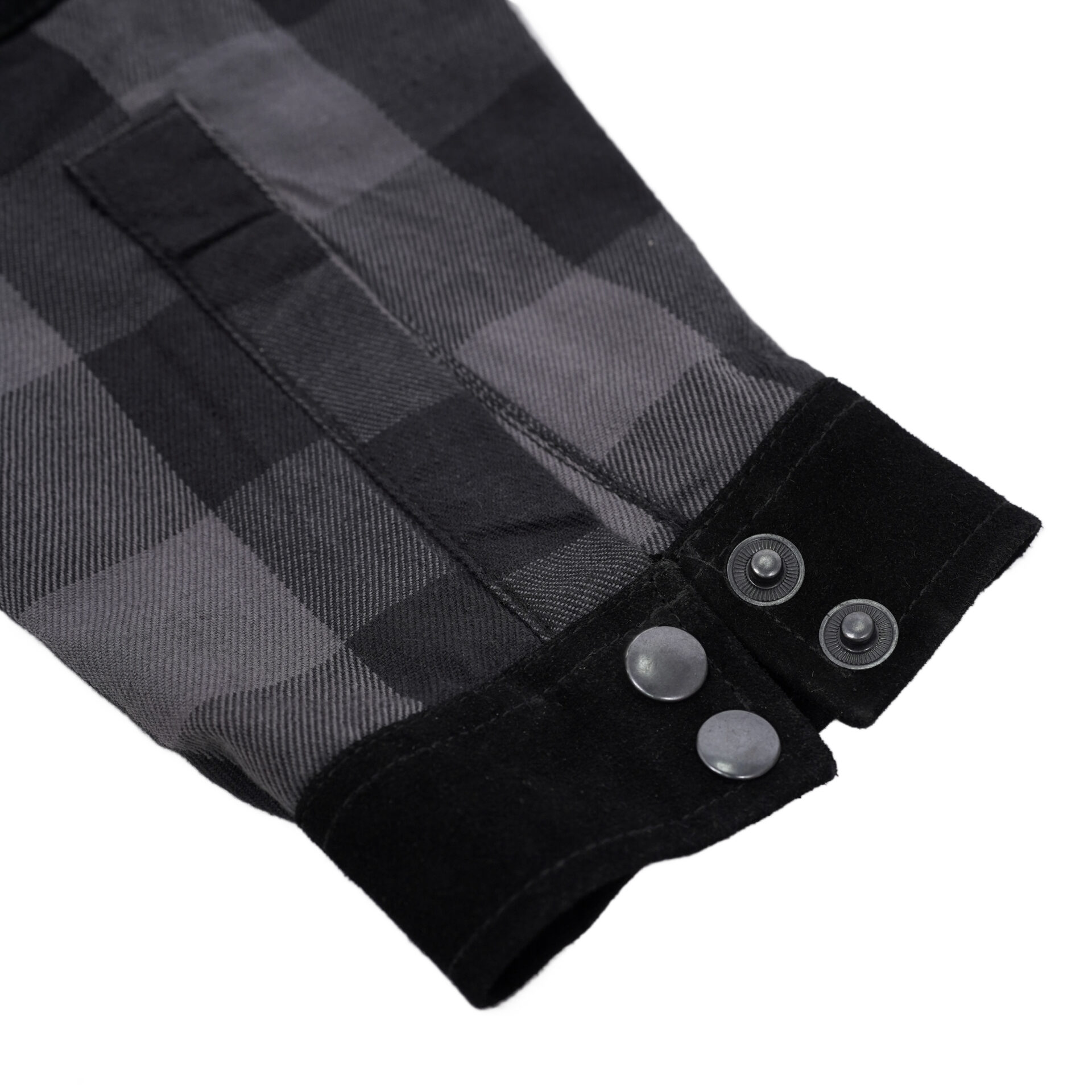 BSM4622 Grindstone Grey Men’s Flannel Shirt - Image 10