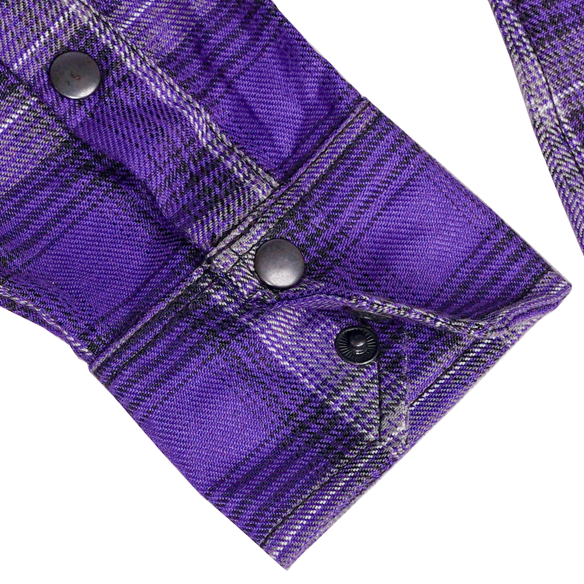 BSM4637 Ashplum Men’s Flannel Shirt - Image 7