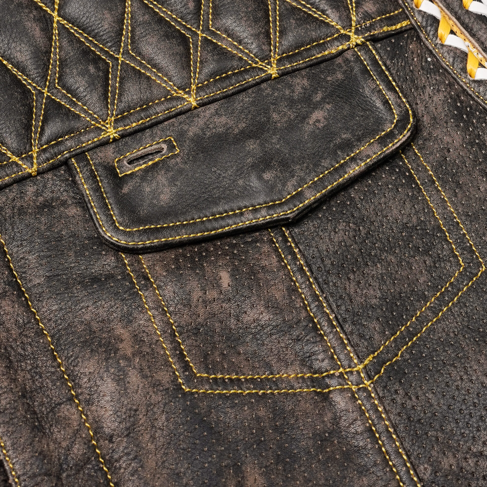 BSM4643 Ironhide Men’s Leather Vest - Image 9