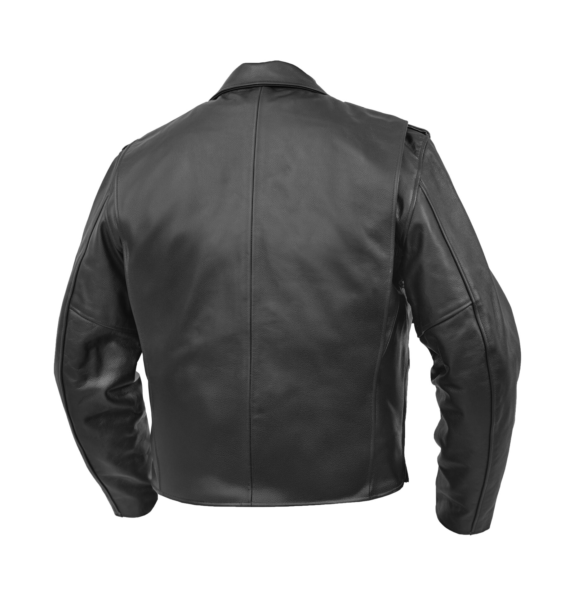 BSM4647 Blackhawk Men’s Leather Motorcycle Jacket - Image 3