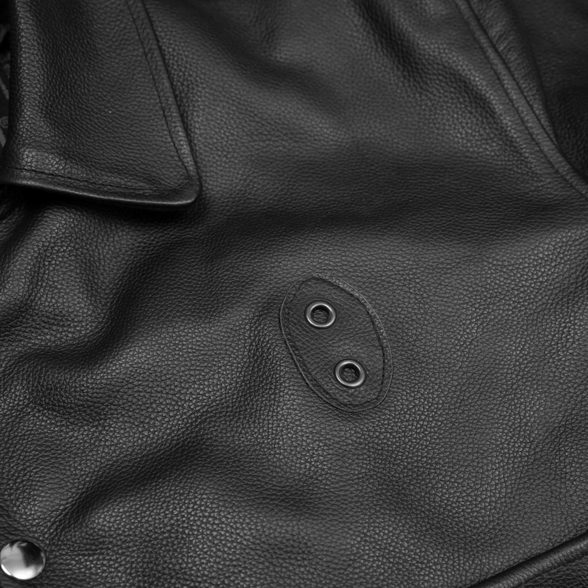 BSM4647 Blackhawk Men’s Leather Motorcycle Jacket - Image 9