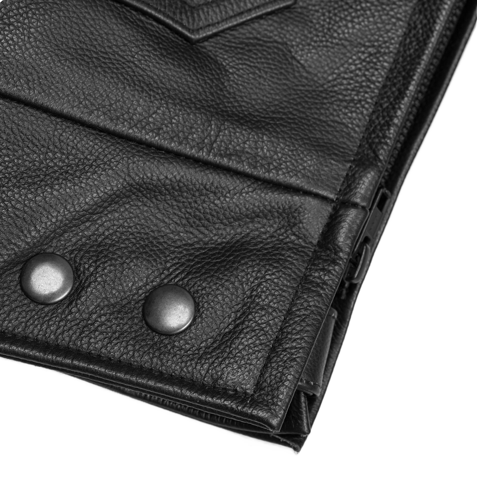 BSM4647 Blackhawk Men’s Leather Motorcycle Jacket - Image 10