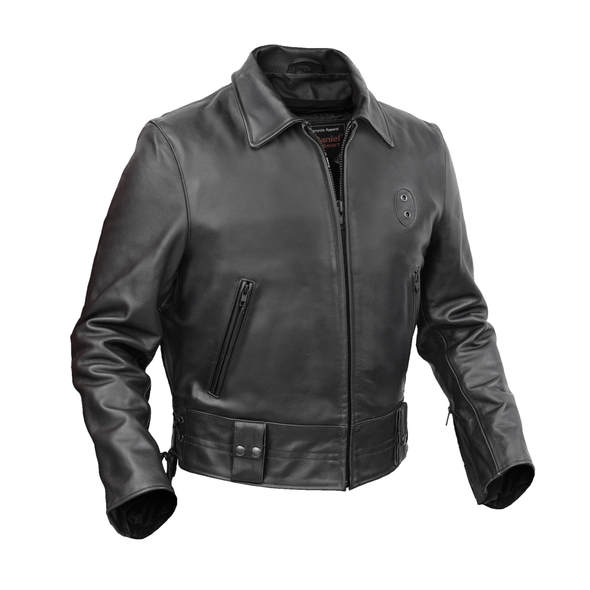 BSM4648 Iron Warrior Men’s Leather Motorcycle Jacket