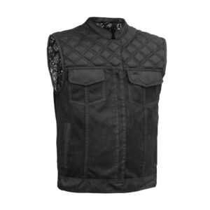 BSM4653 Vapor Shield Men’s Textile Motorcycle Vest