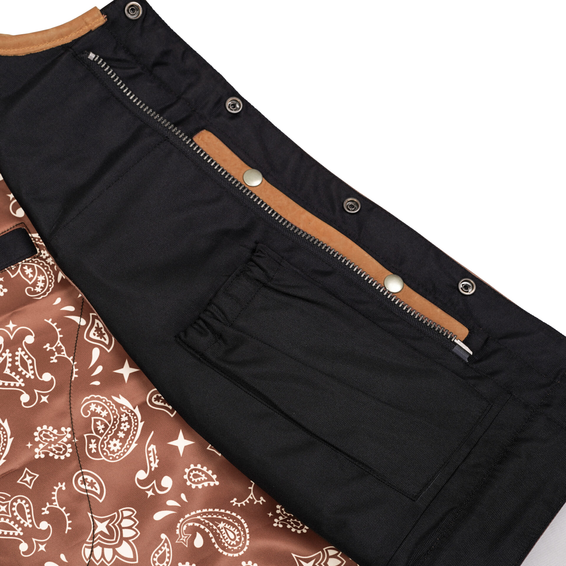 BSM4651 Rustic Rebel Men’s Brown Leather Vest - Image 6